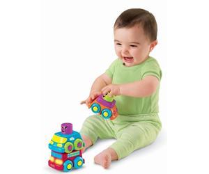 Mattel P7528-0 Fisher-Price - Coches con piezas para apilar