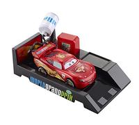 Mattel - Pit Stop Disney Cars 2, Rayo Mcqueen y Lanzador (X0632)