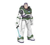 Disney and Pixar Lightyear Toys, Talking Buzz Lightyear 12 Inch Action Figure with Motion, Light and Sound, Laser Blade Action, HHJ76
