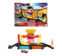 Mattel Playset Pista DISNEY CARS Playset Autolavado Carrera Cambio De Color Con