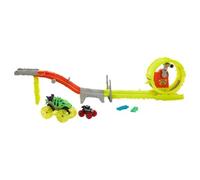 Mattel Playset Pista HOT WHEELS MONSTER TRUCKS Playset Pista Power Smashers &