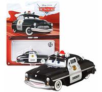 Mattel Selección Vehículos Racing Style | Disney Cars | Die Cast 1:55 Coche, DXV29N Cars 3 Single:Sheriff