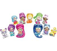 Mattel Shimmer & Shine-Botellas de muñecas genios sorpresa, modelos surtidos, juguetes +3 años, multicolor DTK47