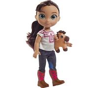 Mattel Spirit Lucky Hora de Dormir Muñeca de Juguete de 36 cm con Caballo de Peluche y Accesorios GXF93