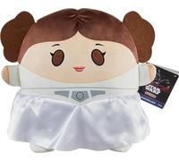 Mattel Star Wars Cuutopia - Peluche de la princesa Leia, suave muñeca de almohada redondeada, regalo coleccionable inspirado en el personaje favorito de los fanáticos, 10 pulgadas