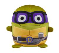 Mattel Teenage Mutant Ninja Turtles: Mutant Mayhem Peluches Cuutopia 10 pulgadas Redondeado Estilo Kawaii Donatello Peluche Donnie Enmascarado Mo