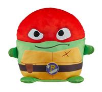 Mattel Teenage Mutant Ninja Turtles: Mutant Mayhem Peluches Cuutopia 10 pulgadas Redondo Raphael Estilo Kawaii Peluche Raph Enmascarado Rojo Cole
