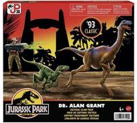 Mattel The Jurassic Park '93 Classic Dr. Alan Grant Tactical Claw Pack