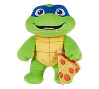 Mattel Tortuga Ninja Mutante Adolescente de 8 pulgadas - Turtle Tot Leonardo | Figura de juguete de acción suave a partir de 3 años