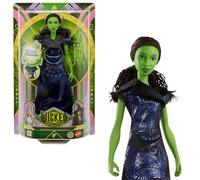Mattel Muñeca cantarina Elphaba - Canta "For Good" en inglés, ropa de quita y pon