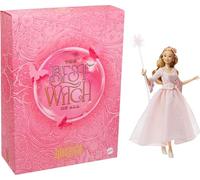 Mattel Universal Pictures Wicked: For Good Glinda Muñeca Coleccionable con Ropa de Quita y pon, Inspirada en la película, Exclusiva de Amazon, JFM11