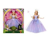 Mattel Universal Pictures Wicked: For Good Muñeca de Glinda Atuendo de Quita y pon y 3 Accesorios, Inspirada en la película, JFM13