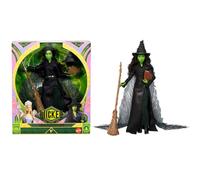 Mattel Universal Pictures Wicked: Parte 2 Muñeca de Elphaba Atuendo de Quita y pon y 4 Accesorios, Inspirada en la película, JFM12