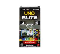 Mattel Juego de cartas UNO Elite F1 Booster Set 7+