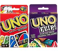 Mattel Uno Original y Uno Flip Card Games, paquete de 2