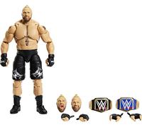 Mattel WWE Brock Lesnar Ultimate Edition Figura de acción con Accesorios Intercambiables, articulación y Detalles realistas, 6 Pulgadas