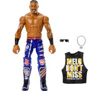 Mattel WWE Carmelo Hayes Elite Colección Serie 121 Lucha Figura de Acción Juguete