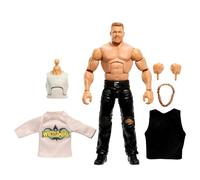 Mattel WWE Colección Elite Luchador Pat McAfee Figura de acción con sudadera blanca y accesorios, juguete +8 años, HVJ10