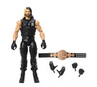 Mattel WWE Colección Elite Luchador Seth Rollins Figura de acción con cinturón de campeón y accesorios, juguete +8 años (HTX27)