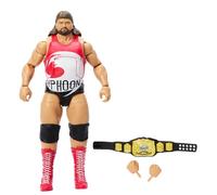Mattel WWE Colección Elite Luchador Typhoon Figura de acción con cinturón dorado y accesorios, juguete +8 años (HVY89)