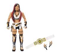 Mattel WWE Colección Elite Luchadora Iyo Sky Figura de acción con cinturón dorado y accesorios, juguete +8 años, HTX23