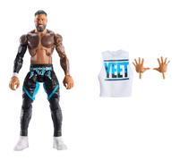 Mattel WWE Elite Action Figura y Accesorios Serie #114 Jey Uso coleccionable de 6 pulgadas con 25 puntos de articulacin y manos ajustables