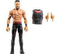Mattel WWE Elite Action Figura y accesorios Serie #118 Tama Tama Tanga coleccionable de 6 pulgadas con 25 puntos de articulacin y manos ajustabl