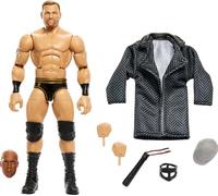 Mattel WWE Elite Collection Figura de acción Royal Rumble Ridge Holland con accesorio y piezas de Virgil Build-A-Figure