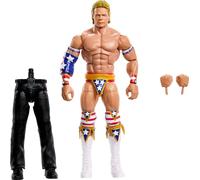 Mattel WWE Elite Collection Figura de acción, SummerSlam Lex Luger coleccionable con accesorio y piezas de figura de árbitro
