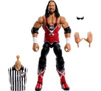 Mattel WWE Elite Collection Figura de acción, SummerSlam X-Pac coleccionable con accesorio y piezas de figura de árbitro