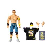 Mattel WWE Elite Collection Figura John Cena con Accesorios | Set de figura John Cena de 15 cm con accesorios, manos intercambiables y atuendo de ring, niños y coleccionistas, JHV15
