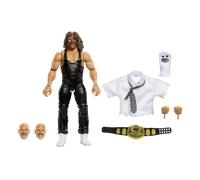 Mattel WWE Elite Collection SummerSlam Series Mankind Figura de acción y accesorios, conjunto de juego de los principales eventos en directo con piezas para construir a Jesse “The Body” Ventura, JHX81