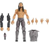Mattel WWE Elite Collection Survivor Series Seth Rollins, Figura de acción y Accesorios, Conjunto de Juego de los Principales Eventos en Directo con Piezas para Construir a Sam Roberts, JHX75