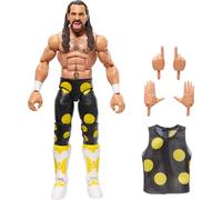 Mattel WWE Elite Collection Top Picks - Juego de figuras de acción y accesorios, Seth "Freakin" Rollins de 6 pulgadas, coleccionable con accesorios y 25 puntos de articulación