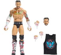 Mattel Figura de acción WWE Elite CM Punk 15,24 cm – Manos intercambiables y accesorios (JHV13)
