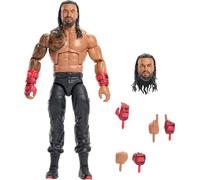 Mattel WWE Elite Collection Top Picks Conjunto de Accesorios y Figura de acción de Roman Reigns de 15,24cm con Manos Intercambiables, Accesorios de Lucha (los Estilos Pueden Variar), JHV14