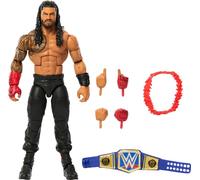 Mattel WWE Elite Collection Top Picks - Juego de figuras de acción y accesorios, Roman Reigns de 6 pulgadas, coleccionable con articulación y piezas intercambiables