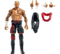 Mattel Figura de acción WWE Elite – Sola Sikoa 6 pulg., manos intercambiables, 25 articulaciones
