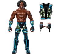 Mattel WWE Elite - Figura de acción y accesorios, maderas coleccionables de Xavier de 6 pulgadas con 25 puntos de articulación, aspecto realista y manos intercambiables