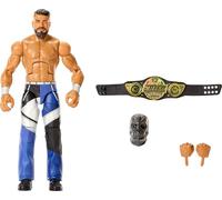 Mattel WWE Elite - Figura de acción y accesorios, serie #122, Andrade coleccionable de 6 pulgadas con 25 puntos de articulación y manos intercambiables