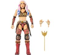 Mattel Figura de acción WWE Elite Giulia – #125, 6 pulg., 25 articulaciones, manos intercambiables