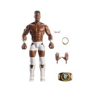 Mattel WWE Elite Series113 Trick Williams Figura de acción y accesorios, figura coleccionable de 15,24cm con 25 puntos de articulación y manos intercambiables, JCH91