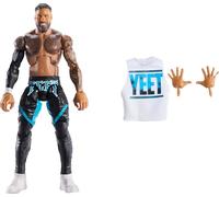 Mattel WWE Elite Series114 Jey Uso Figura de acción y accesorios, figura de acción coleccionable de 15,24cm con 25puntos de articulación y manos intercambiables, JCH93