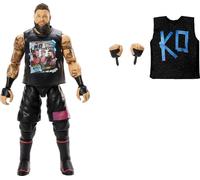 Mattel WWE Elite Series116 Kevin Owens Figura de acción y accesorios, figura de acción coleccionable de 15,24cm con 25puntos de articulación y manos intercambiables, JCJ07