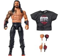 Mattel WWE Elite Series123 Roman Reigns Figura de acción y Accesorios, Figura de acción Coleccionable de 15,24cm con 25puntos de articulación y Manos Intercambiables, JHT62