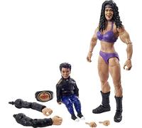 Mattel WWE Élite Wrestlemania Figura Chyna, muñeca articulada de Juguete con Accesorios GVC09