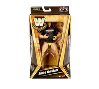 Mattel WWE - Figura articulada de Andre El Gigante Colección Élite Leyenda, Manos Intercambiables y Accesorios, tecnología Truefx, 25 articulaciones, coleccionables, Juguete Infantil, a Partir de 3