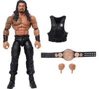 Mattel WWE - Figura de acción y Accesorios de élite, Greatest Hits 2025, 6 Pulgadas coleccionables de Roman Reigns con 25 Puntos de articulación y Manos Intercambiables