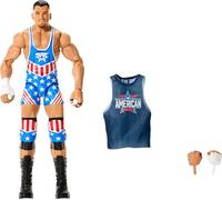 Mattel WWE - Figura de acción y accesorios de élite, serie #122, colección de 6 pulgadas, Julius Creed con 25 puntos de articulación y manos intercambiables