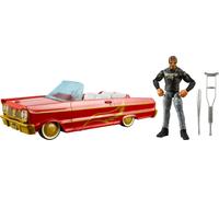 Mattel WWE Action Figure & Toy Vehicle Set, Rey Mysterio Main Event Figure & Luc